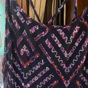 Brand new size xl navy spaghetti strap dress